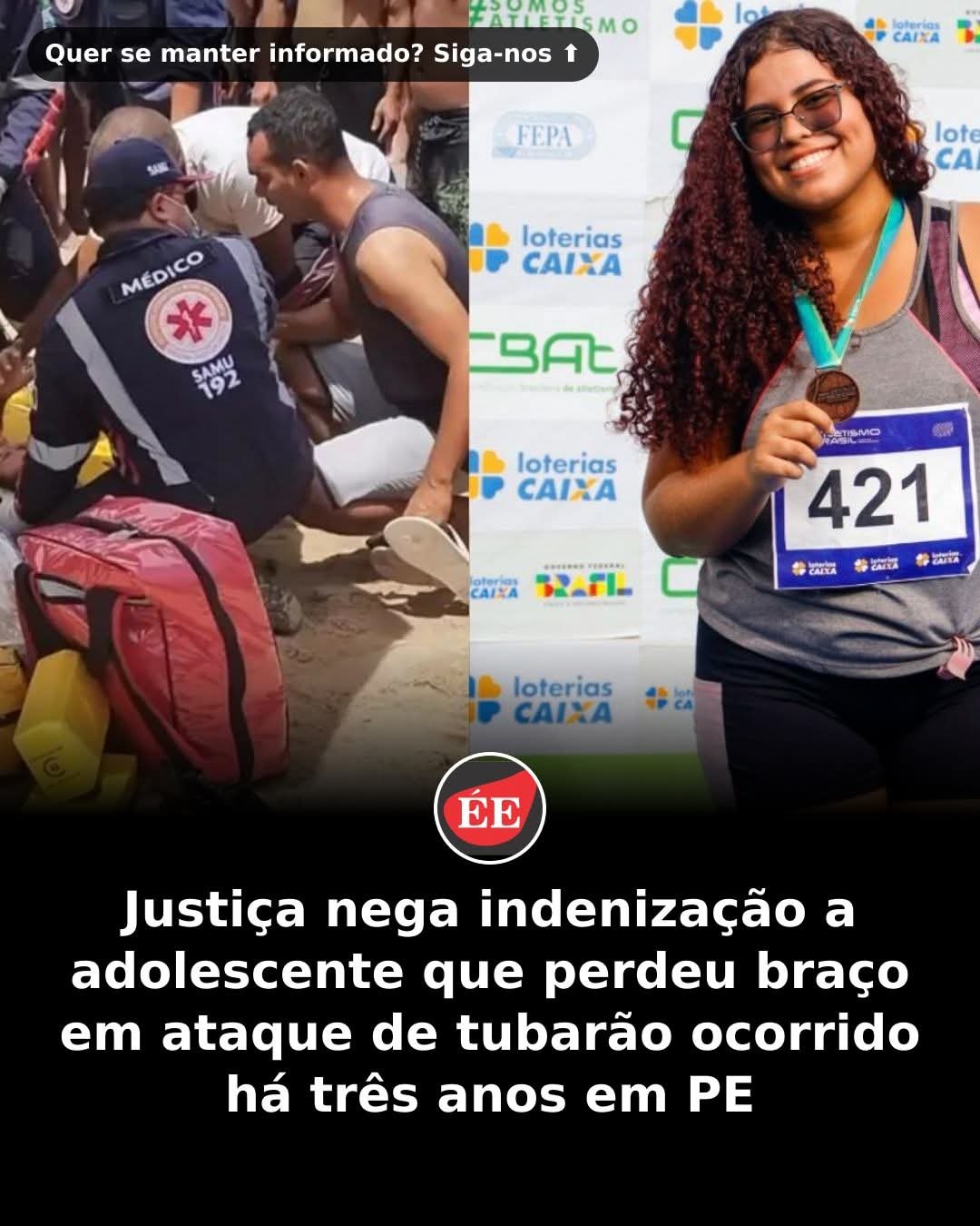 Justiça nega indenização a adolescente que perdeu braço em ataque de tubarão ocorridohá três anos em PE