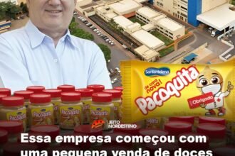 Essa empresa começou com uma pequena venda de doces em uma estrutura familiar, e hoje vende mais de 1 milhão de paçocas por dia Essa empresa começou com uma pequena venda de doces em uma estrutura familiar, e hoje vende mais de 1 milhão de paçocas por dia