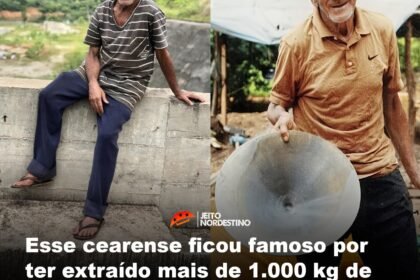 Esse cearense ficou famoso por ter extraído mais de 1.000 kg de ouro na serra pelada, passou da pobreza extrema a uma riqueza inimaginável, antes de perder tudo