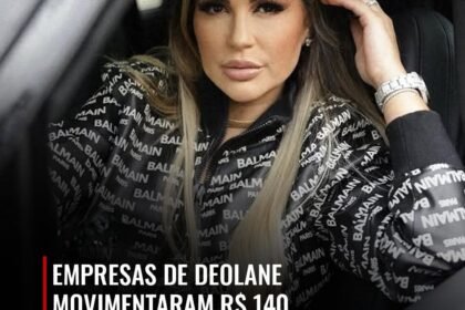 EMPRESAS DE DEOLANE MOVIMENTARAM R$ 140 MILHÕES EM 2 ANOS EMPRESAS DE DEOLANE MOVIMENTARAM R$ 140 MILHÕES EM 2 ANOS