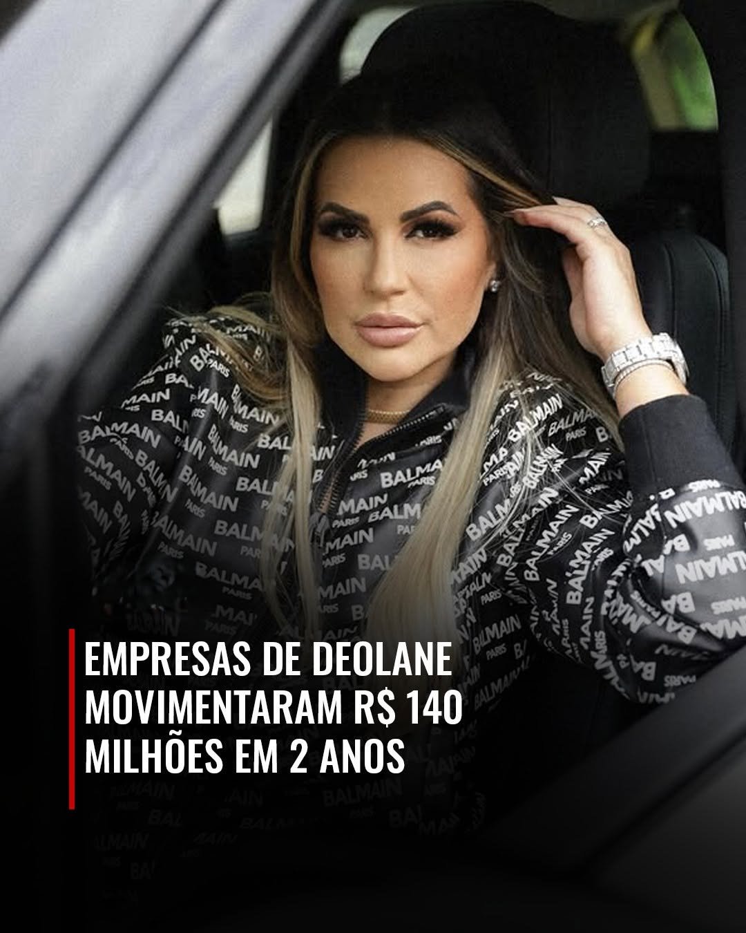 EMPRESAS DE DEOLANE MOVIMENTARAM R$ 140 MILHÕES EM 2 ANOS EMPRESAS DE DEOLANE MOVIMENTARAM R$ 140 MILHÕES EM 2 ANOS