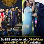 Do BBB ao doutorado: Gil do Vigor conclui PhD nos EUA e dedica conquista emocionante à mãe Do BBB ao doutorado: Gil do Vigor conclui PhD nos EUA e dedica conquista emocionante à mãe