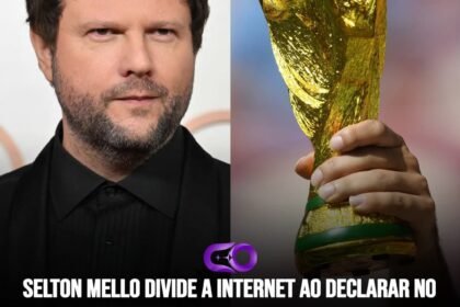 SELTON MELLO DIVIDE A INTERNET AO DECLARAR NO FACEBOOK: “NENHUM INTERESSE NA COPA DO MUNDO. NEM SEI QUANDO A GENTE JOGA. PAREI NO RONALDINHO GAÚCHO, ADRIANO, ROMÁRIO, RONALDO, CAFU E KAKÁ. NÃO HÁ MAIS AMOR