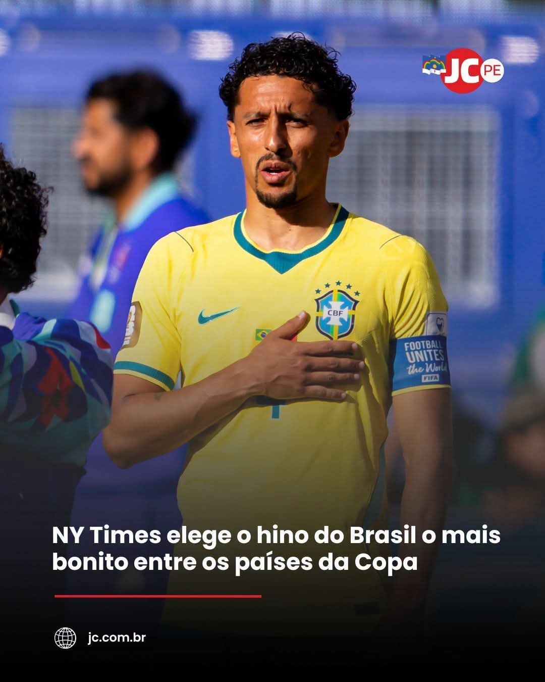 NY Times elege o hino do Brasil o mais bonito entre os países da Copa NY Times elege o hino do Brasil o mais bonito entre os países da Copa
