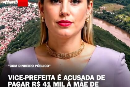 VICE-PREFEITA É ACUSADA DE PAGAR R$ 41 MIL À MÃE DESANTO PARA “ADOECER AESPOSA DO AMANTE”