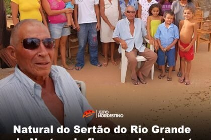 Natural do Sertão do Rio Grande do Norte, ele ficou nacionalmente conhecido em 2011, por ter três mulheres, 69 filhos e 100 netos