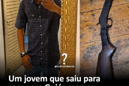 Um jovem que saiu para caçar em Goiás morreu depois de levar um tiro acidental da própria arma.