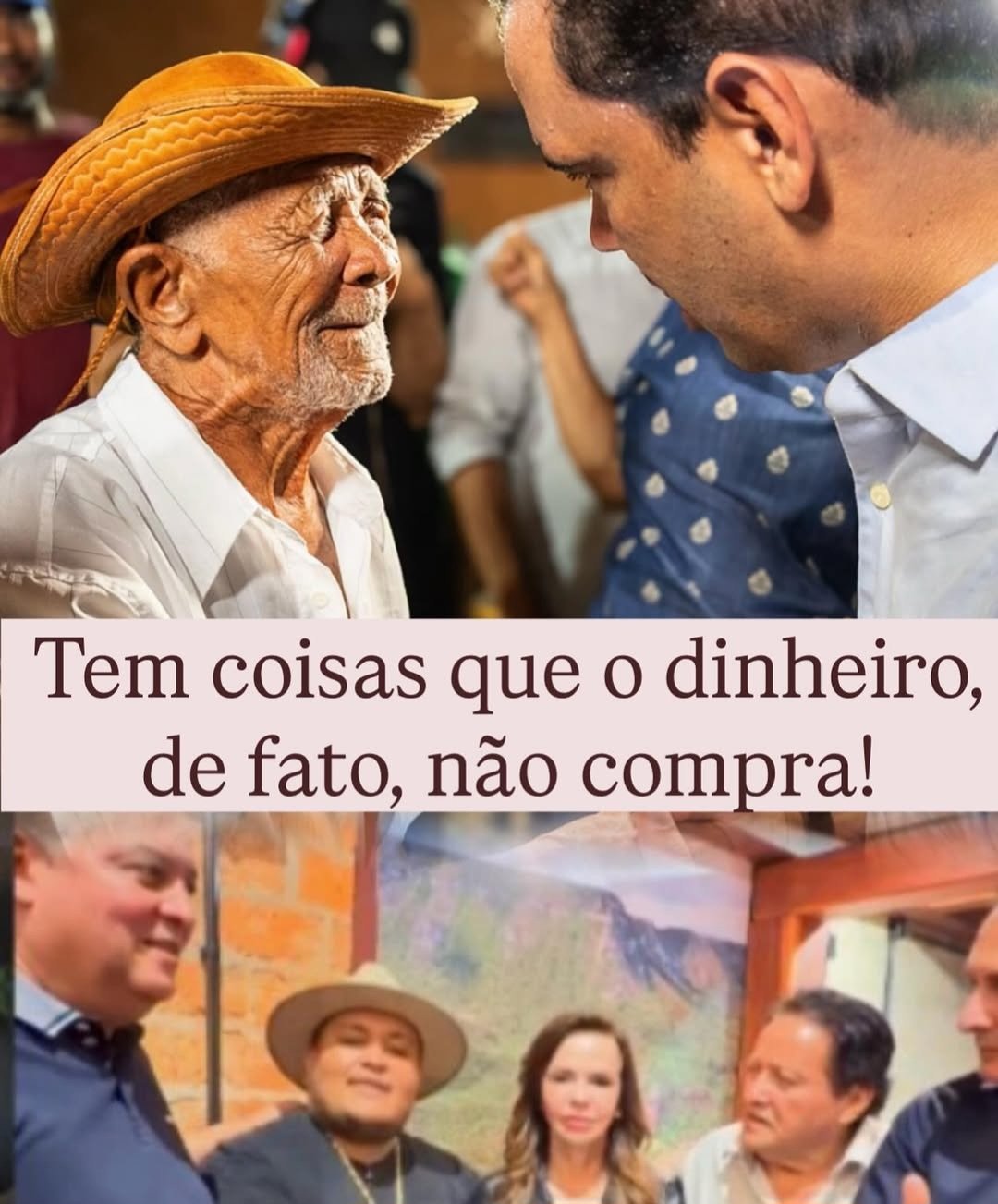 Tem coisas que o dinheiro, de fato, não compra! Tem coisas que o dinheiro, de fato, não compra!