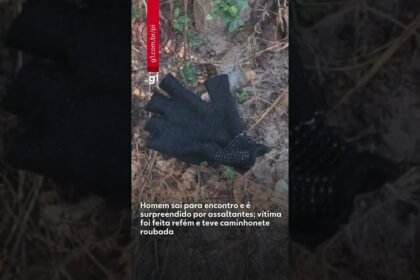 Homem sai para encontro e é surpreendido por assaltantes; vítima foi feita refém e teve caminhonete roubada Homem sai para encontro e é surpreendido por assaltantes; vítima foi feita refém e teve caminhonete roubada
