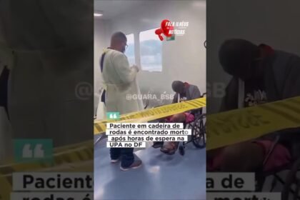 Paciente morre sentado após esperar nove horas por atendimento médico na UPA no Distrito Federal! Paciente morre sentado após esperar nove horas por atendimento médico na UPA no Distrito Federal!