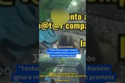 Tenho 15 de munição”: homem ignora medida protetiva e prometematar família inteira em SC Tenho 15 de munição”: homem ignora medida protetiva e prometematar família inteira em SC