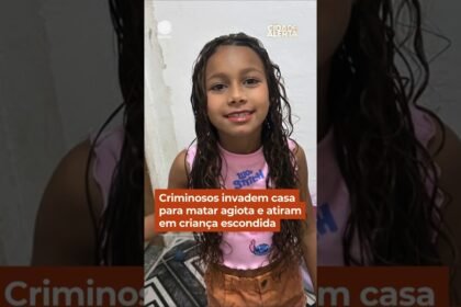 Criminosos invadem casa para matar agiota e executam covardemente menina de sete anos!