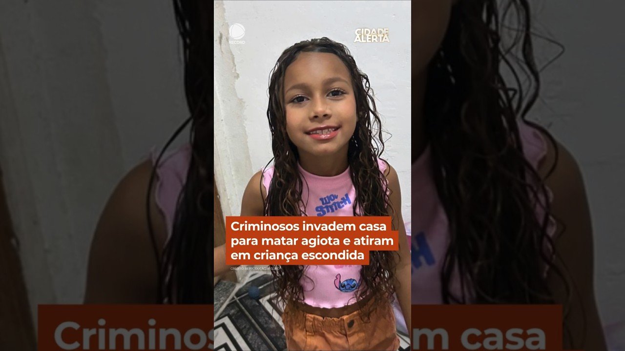 Criminosos invadem casa para matar agiota e executam covardemente menina de sete anos!