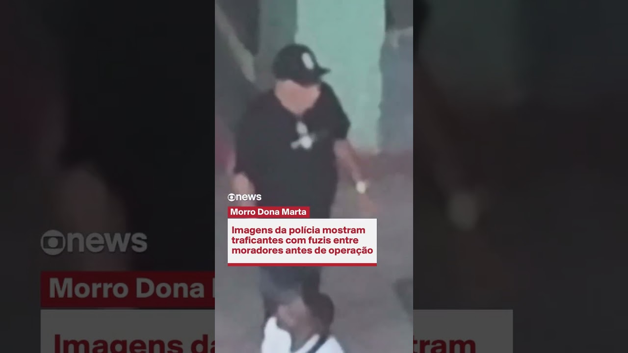 Imagens da polícia mostram traficantes com fuzis entre moradores antes de operação ! Imagens da polícia mostram traficantes com fuzis entre moradores antes de operação !