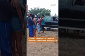 Quatro pessoas da mesma família foram mortas por facção criminosa no Espírito Santo!