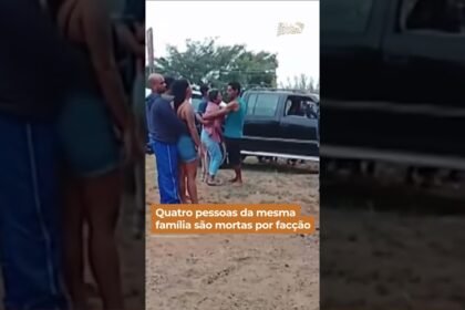 Quatro pessoas da mesma família foram mortas por facção criminosa no Espírito Santo!