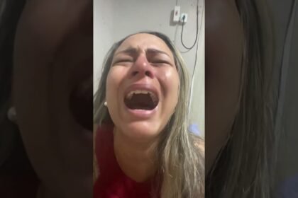 Mulher de preso afirma chorando que no presídio estão dando comida estragada para os detentos!
