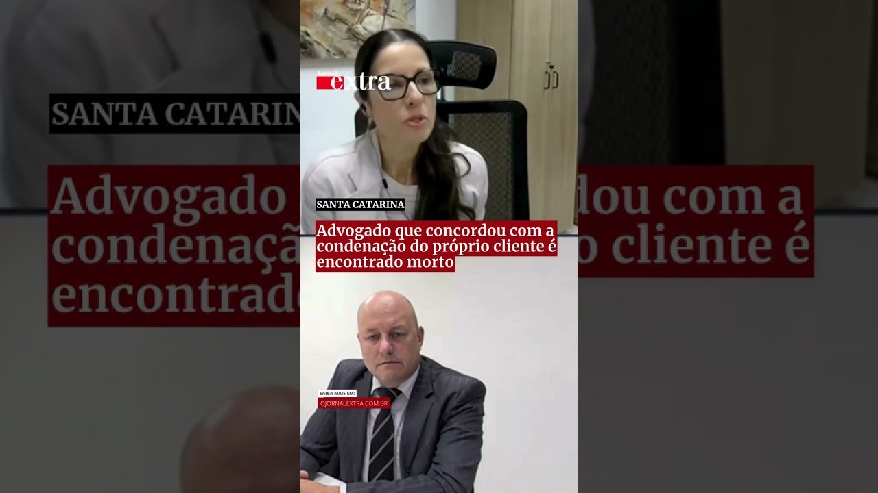 Advogado que concordou com a condenação do próprio cliente é encontrado morto Advogado que concordou com a condenação do próprio cliente é encontrado morto