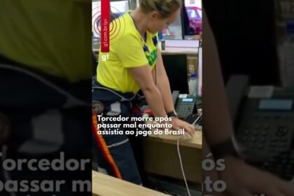 Torcedor morre após passar mal enquanto assistia ao jogo do Brasil Torcedor morre após passar mal enquanto assistia ao jogo do Brasil