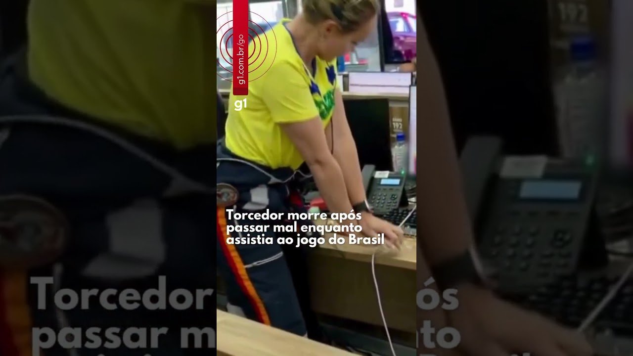 Torcedor morre após passar mal enquanto assistia ao jogo do Brasil