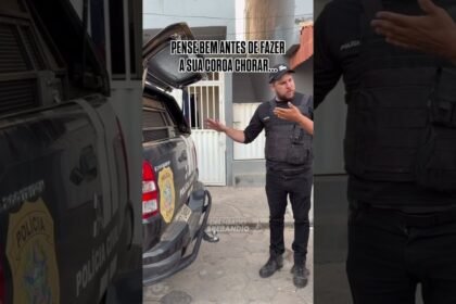 Tia evangélica chora a ver sobrinho preso em flagrante por tráfico de drogas no Espírito Santo!