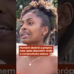 Homem destrói a própria casa após descobrir onde a companheira estava !