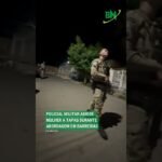 Mulher é agredida covardemente com tapas no rosto durante operação polícial na Bahia! Mulher é agredida covardemente com tapas no rosto durante operação polícial na Bahia!