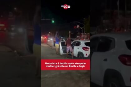 Motorista é detida após atropelar mulher grávida e fugir em Recife Motorista é detida após atropelar mulher grávida e fugir em Recife