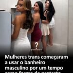 Mulheres trans começaram a usar o banheiro masculino por um tempo como forma de protesto. Mulheres trans começaram a usar o banheiro masculino por um tempo como forma de protesto.