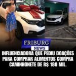 INFLUENCIADORA QUE PEDIU DOAÇÕES PARA COMPRAR ALIMENTOS COMPRA CAMINHONETE DE R$ 180 MIL