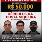 Governo de SP oferece recompensa Paulo de R$ 50 mil por informações sobre suspeito de atirar em tenente da Rota