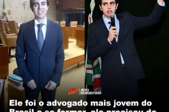 Ele foi o advogado mais jovem do Brasil a se formar, ele precisou de uma liminar na justiça para cursar direito aos 14 anos de idade, com 18 anos se formou Ele foi o advogado mais jovem do Brasil a se formar, ele precisou de uma liminar na justiça para cursar direito aos 14 anos de idade, com 18 anos se formou