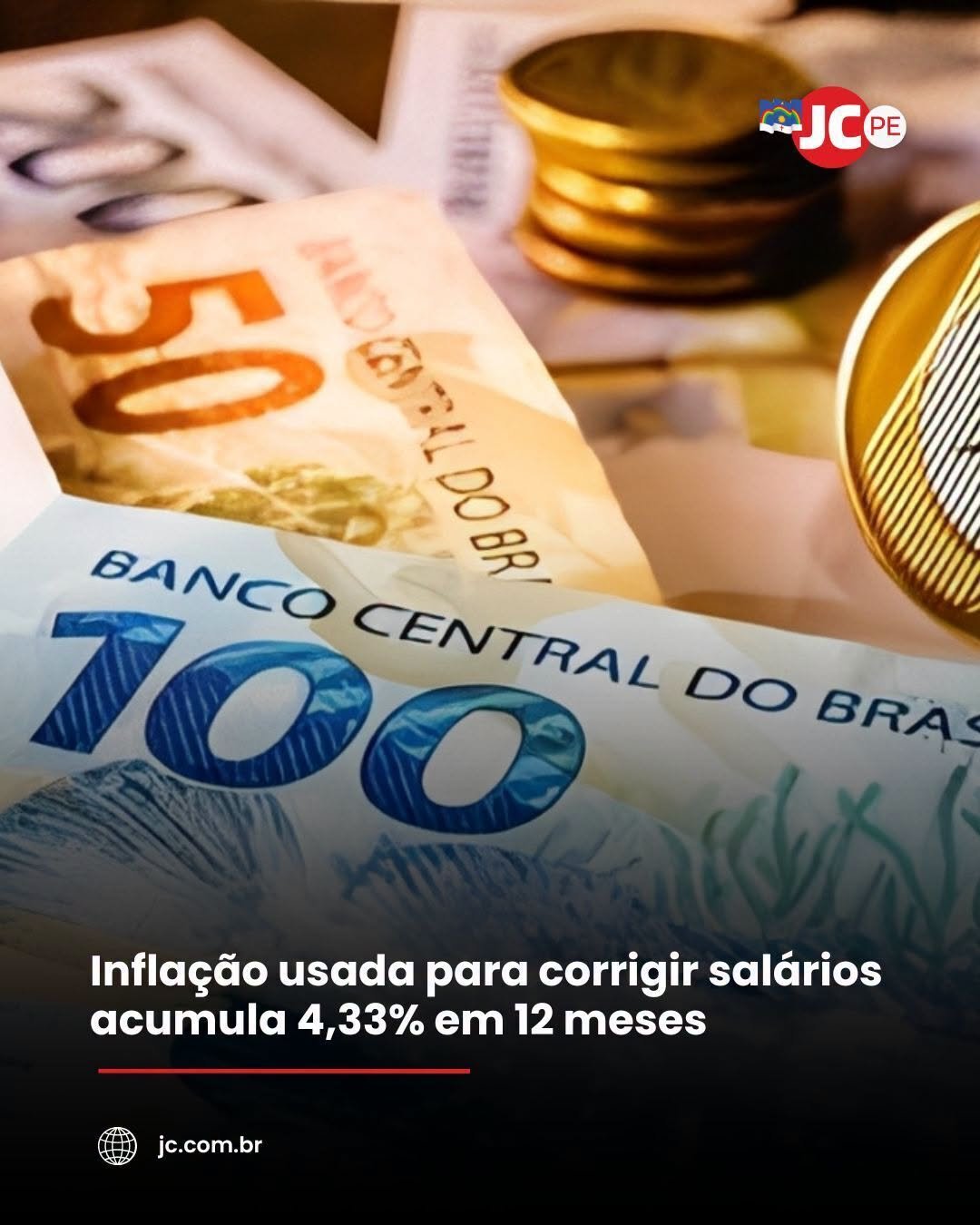 Inflação usada para corrigir salários acumula 4,33% em 12 meses Inflação usada para corrigir salários acumula 4,33% em 12 meses