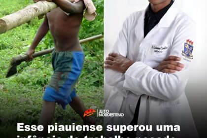 Esse piauiense superou uma infância de trabalho pesado na roça para se tornar médico aos 25 anos Esse piauiense superou uma infância de trabalho pesado na roça para se tornar médico aos 25 anos