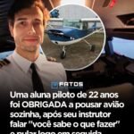 Uma aluna piloto de 22 anos foi OBRIGADA a pousar avião sozinha, após seu instrutor falar “você sabe o que fazer” e pular logo em seguida… Uma aluna piloto de 22 anos foi OBRIGADA a pousar avião sozinha, após seu instrutor falar “você sabe o que fazer” e pular logo em seguida…