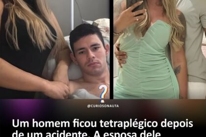 Um homem ficou tetraplégico depois de um acidente. A esposa dele decidiu ficar ao lado dele. Mesmo continuando a própria vida e começando um novo namoro, ela seguiu cuidando do marido. Um homem ficou tetraplégico depois de um acidente. A esposa dele decidiu ficar ao lado dele. Mesmo continuando a própria vida e começando um novo namoro, ela seguiu cuidando do marido.