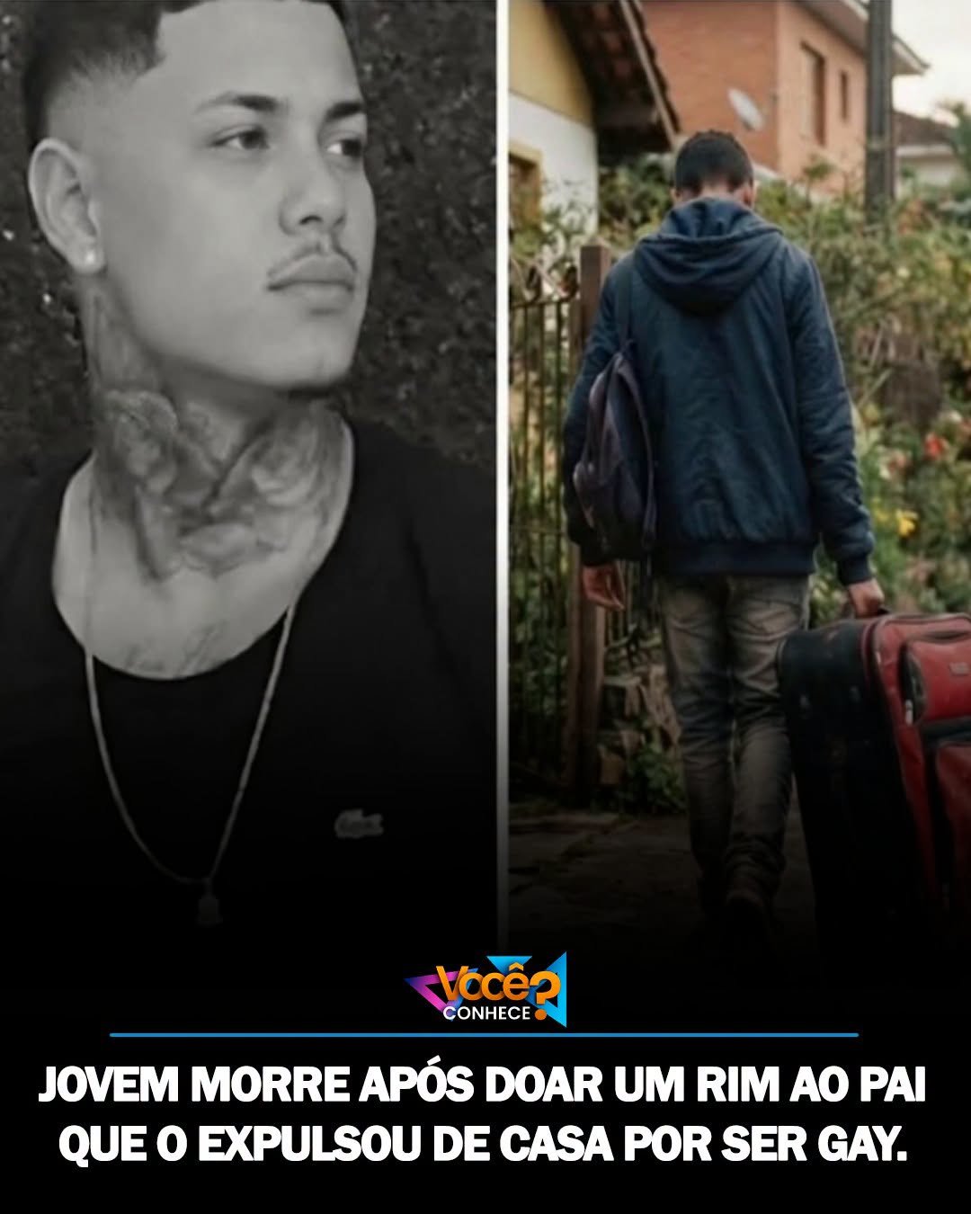 JOVEM MORRE APÓS DOAR UM RIM AO PAI QUE O EXPULSOU DE CASA POR SER GAY. JOVEM MORRE APÓS DOAR UM RIM AO PAI QUE O EXPULSOU DE CASA POR SER GAY.
