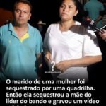 O marido de uma mulher foi sequestrado por uma quadrilha. Então ela sequestrou a mãe do líder do bando e gravou um vídeo exigindo a troca.