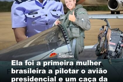 Ela foi a primeira mulher brasileira a pilotar o avião presidencial e um caça da força aérea do Brasil, Carla Borges tornou – se uma Major Aviadora Ela foi a primeira mulher brasileira a pilotar o avião presidencial e um caça da força aérea do Brasil, Carla Borges tornou – se uma Major Aviadora
