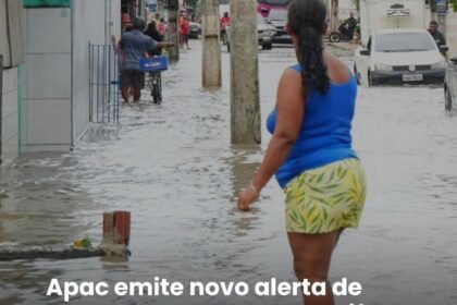Apac emite novo alerta de chuva para o Grande Recife e Zona da Mata Norte Apac emite novo alerta de chuva para o Grande Recife e Zona da Mata Norte