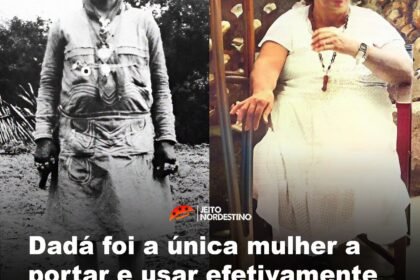 Dadá foi a única mulher a portar e usar efetivamente um fuzil de guerra no bando de Lampião