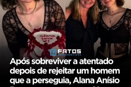 Após sobreviver a atentado depois de rejeitar um homem que a perseguia, Alana Anísio Rosa comemora seus 21 anos e emociona ao mostrar sua força e superação