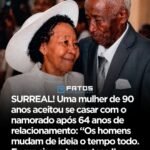 SURREAL! Uma mulher de 90anos aceitou se casar com o namorado após 64 anos de relacionamento: “Os homens mudam de ideia o tempo todo. Eu precisava ter certeza. SURREAL! Uma mulher de 90anos aceitou se casar com o namorado após 64 anos de relacionamento: “Os homens mudam de ideia o tempo todo. Eu precisava ter certeza.