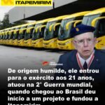 De origem humilde, ele entrou para o exército aos 21 anos, atuou na 2° Guerra mundial, quando chegou ao Brasil deu início a um projeto e fundou a Itapemirim De origem humilde, ele entrou para o exército aos 21 anos, atuou na 2° Guerra mundial, quando chegou ao Brasil deu início a um projeto e fundou a Itapemirim