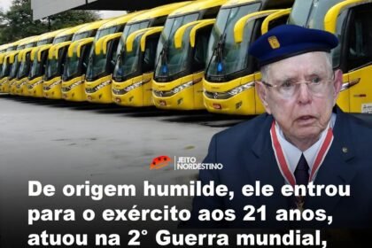 De origem humilde, ele entrou para o exército aos 21 anos, atuou na 2° Guerra mundial, quando chegou ao Brasil deu início a um projeto e fundou a Itapemirim