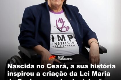 Nascida no Ceará, a sua história inspirou a criação da Lei Maria da Penha, uma das legislações mais avançadas do mundo para proteger mulheres