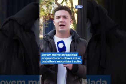 Jovem morre atropelada enquanto caminhava até o trabalho e motorista é solto Jovem morre atropelada enquanto caminhava até o trabalho e motorista é solto