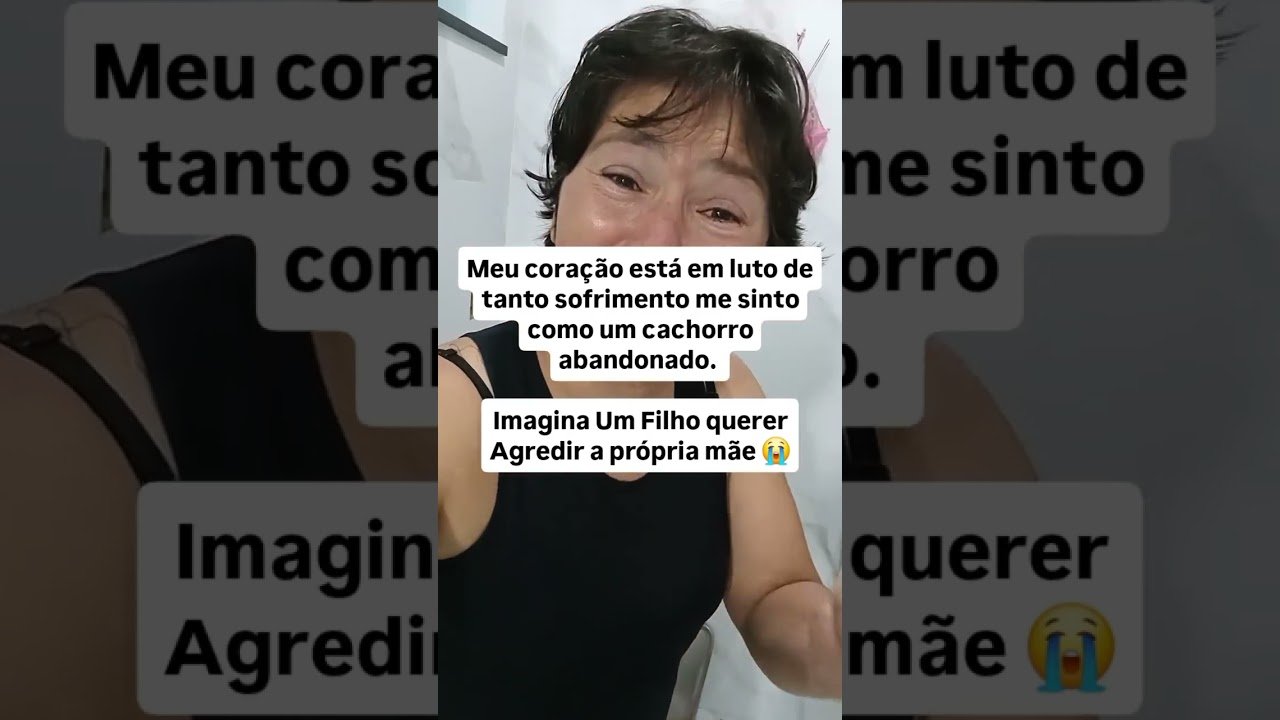 Mãe grava vídeo chorando desesperada após ser ameaçada pelo próprio filho dentro de casa ! 💔😭