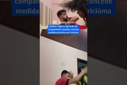 Mulher registra agressão do companheiro e Justiça concede medida protetiva em Criciúma