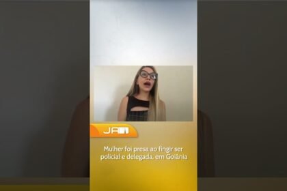 Mulher foi presa ao fingir ser policial e delegada, em Goiânia Mulher foi presa ao fingir ser policial e delegada, em Goiânia